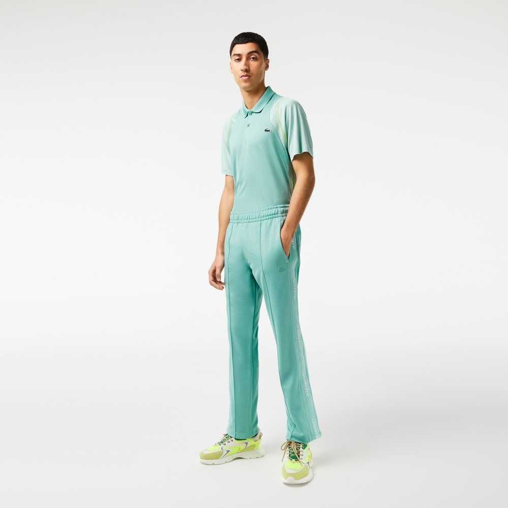 Lacoste Regular Fit Pique Track Mint | 5798-GHNCE