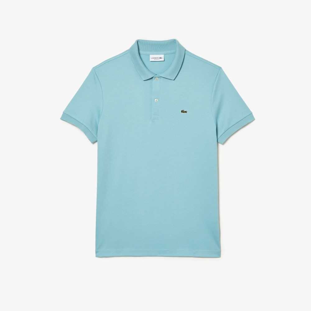 Lacoste Regular Fit Ultra Soft Bomull Jersey Mint | 7980-PHBMJ