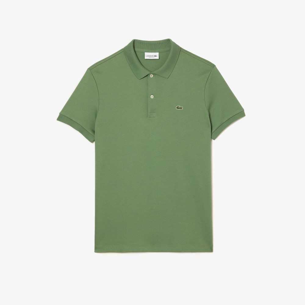 Lacoste Regular Fit Ultra Soft Bomull Jersey Khaki Grønn | 9682-QXSUB