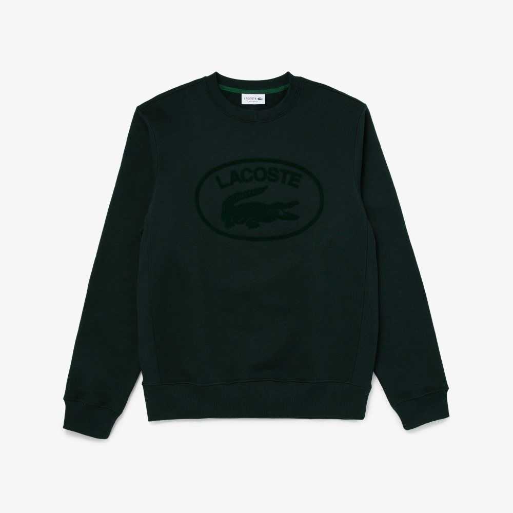 Lacoste Relaxed Fit Organic Bomull Grønn | 6284-WBOXH