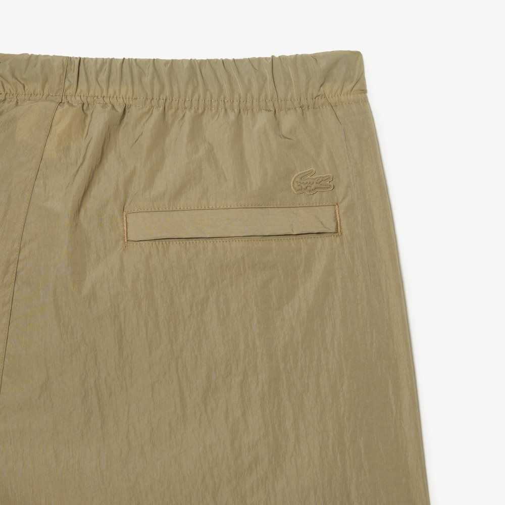 Lacoste Relaxed Fit Vann-Repellent Track Beige | 7523-DEOLJ