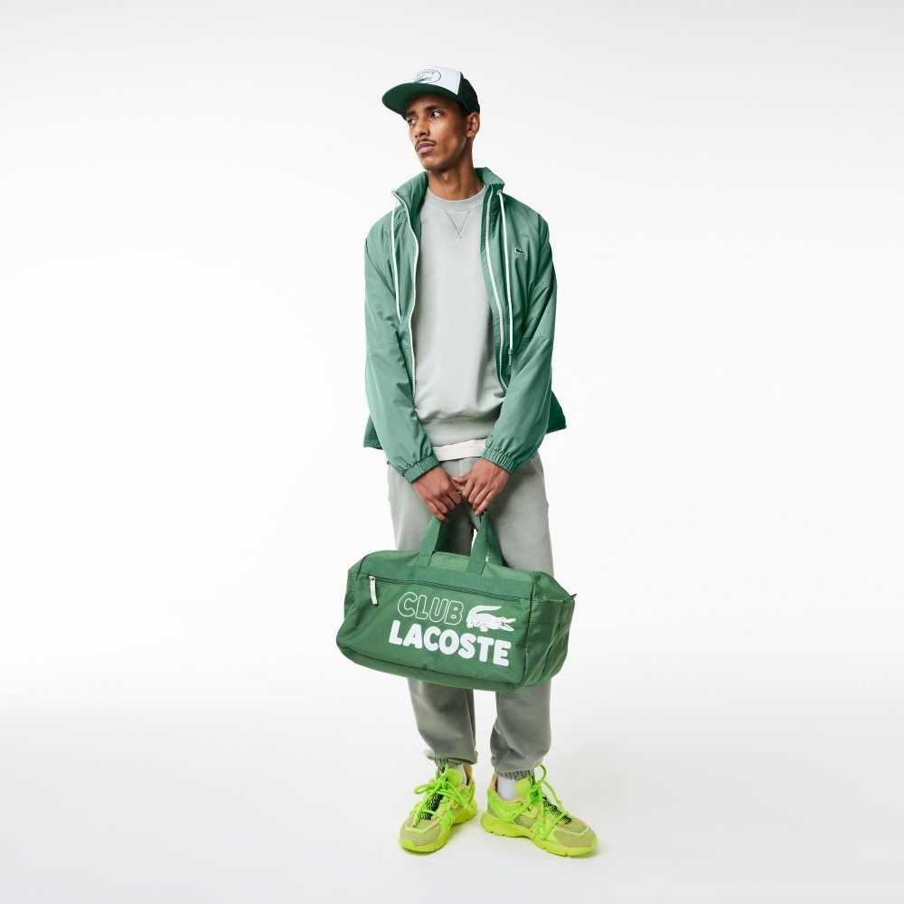 Lacoste Removable Hood Vann-Repellent Khaki Grønn | 2159-UMRZA