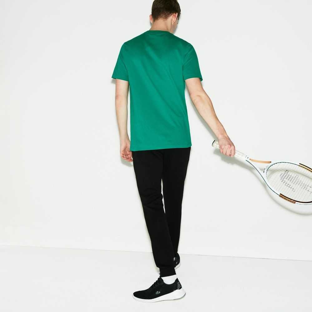 Lacoste SPORT Fleece Tennis Svarte | 8960-VWJNA