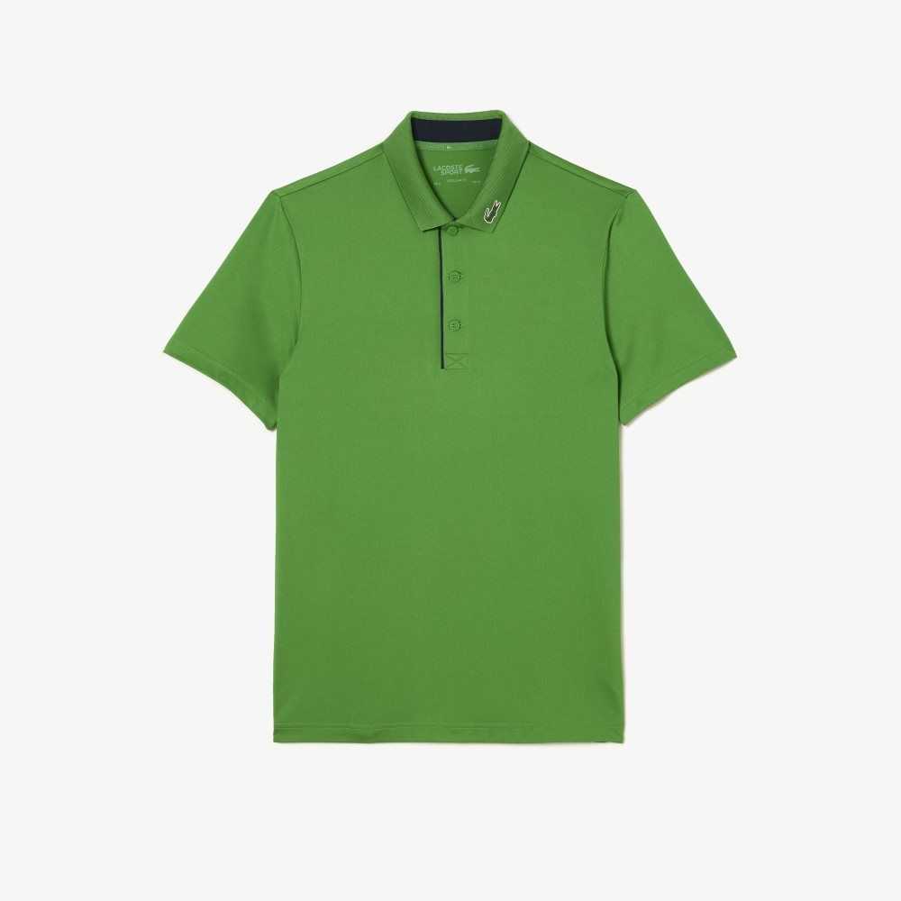 Lacoste SPORT Jersey Golf Grønn Marineblå Blå | 3194-HILOY