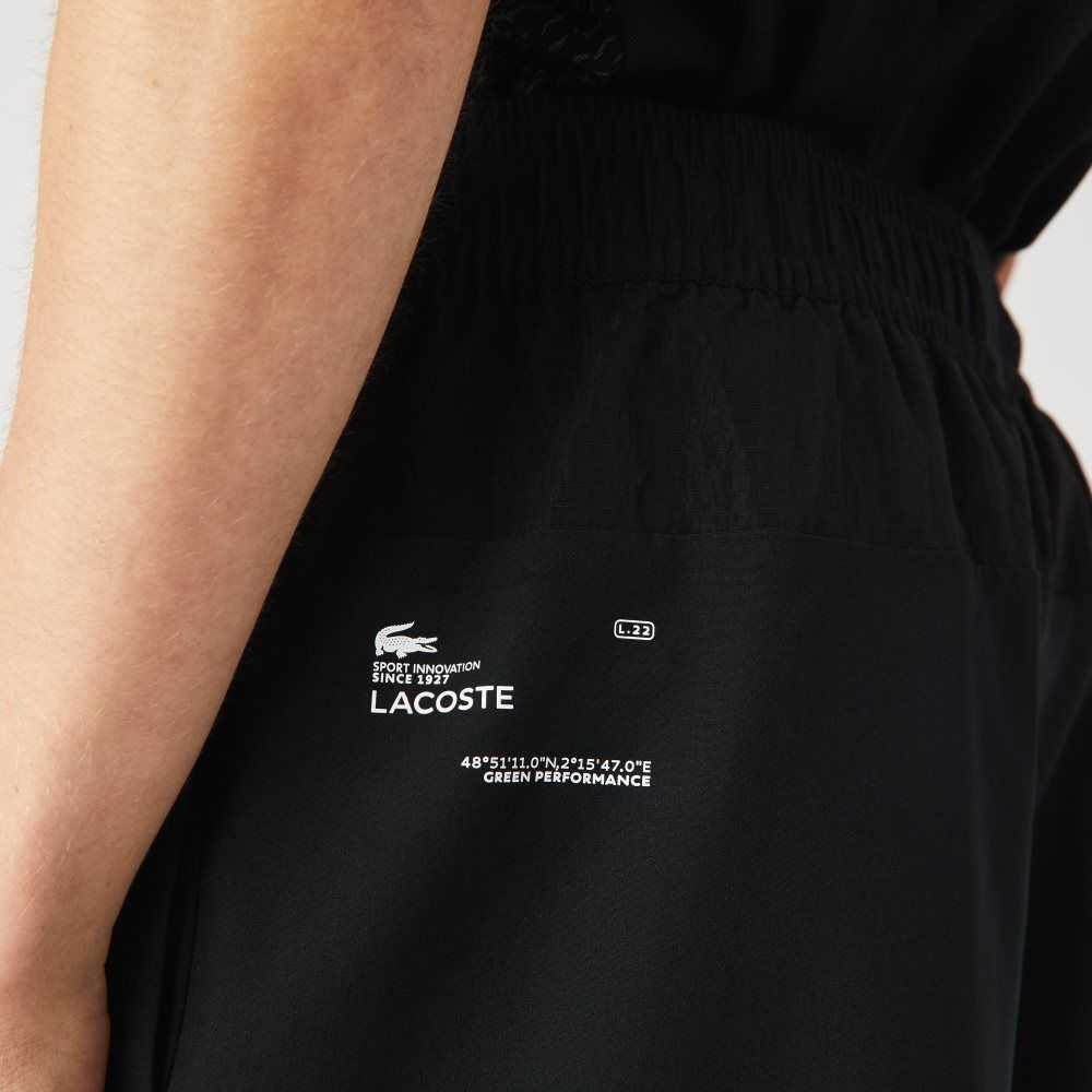 Lacoste SPORT Layered Svarte Grønn Hvite | 0857-CFHBV