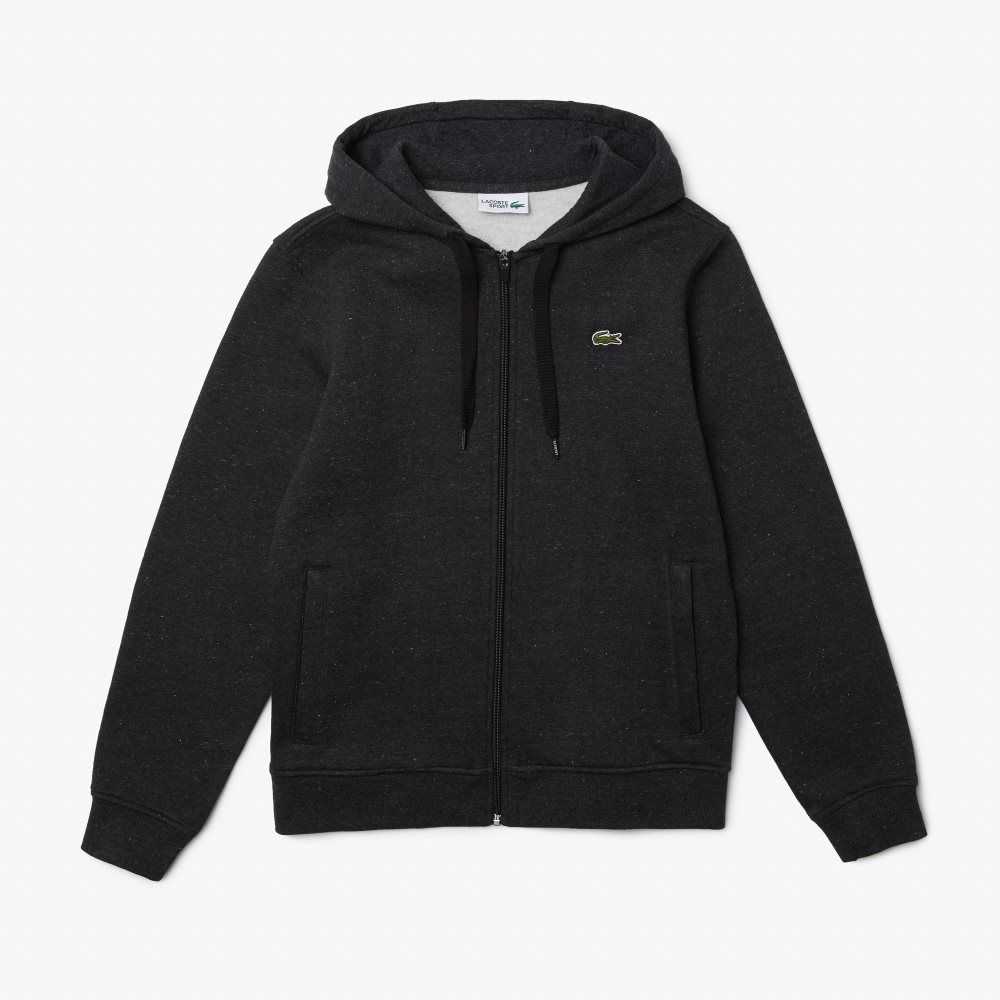 Lacoste SPORT Lette Bi-material Hoodie Grå | 1820-MYEVL