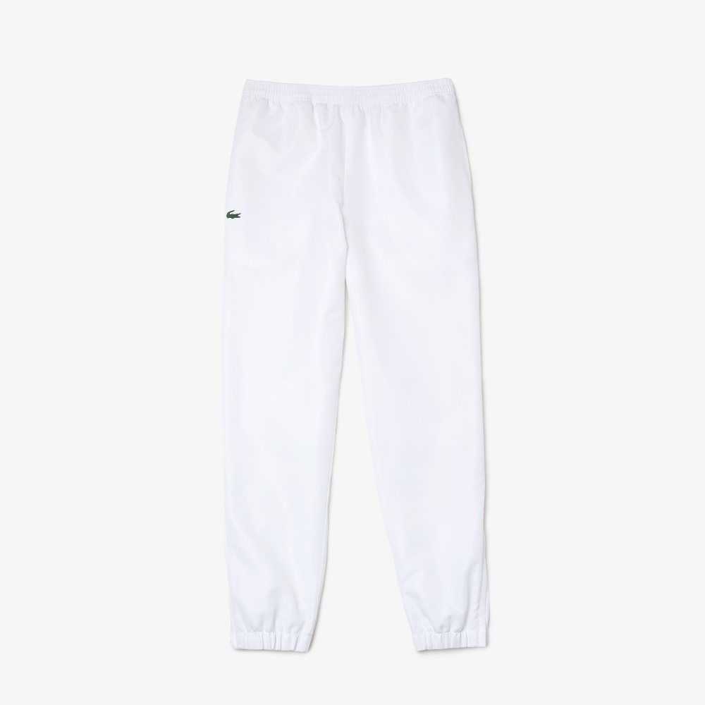 Lacoste SPORT Lette Fabric Tracksuit Hvite | 0967-DBMYG