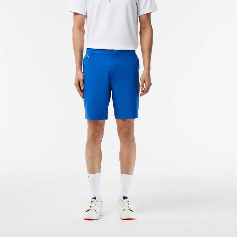 Lacoste SPORT Lette Stretch Golf Blå | 4975-CFHBN