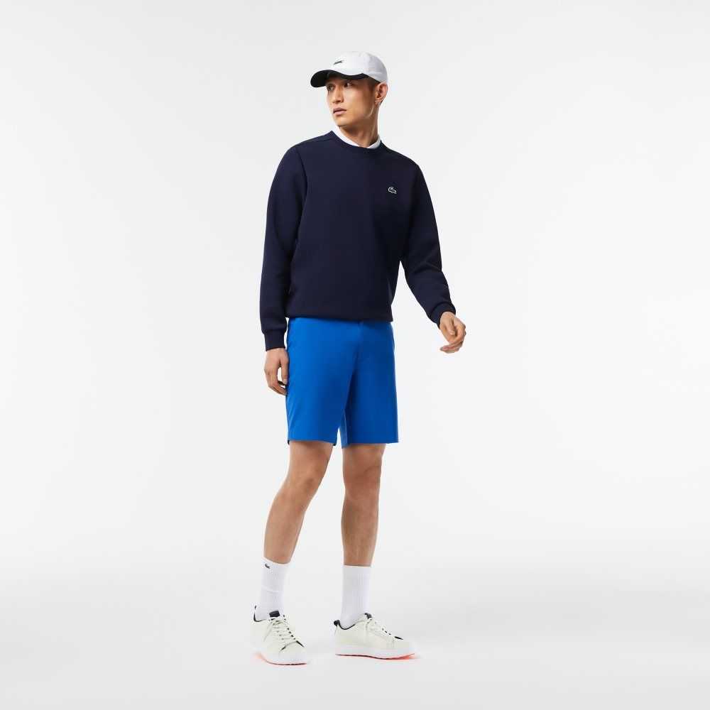 Lacoste SPORT Lette Stretch Golf Blå | 4975-CFHBN