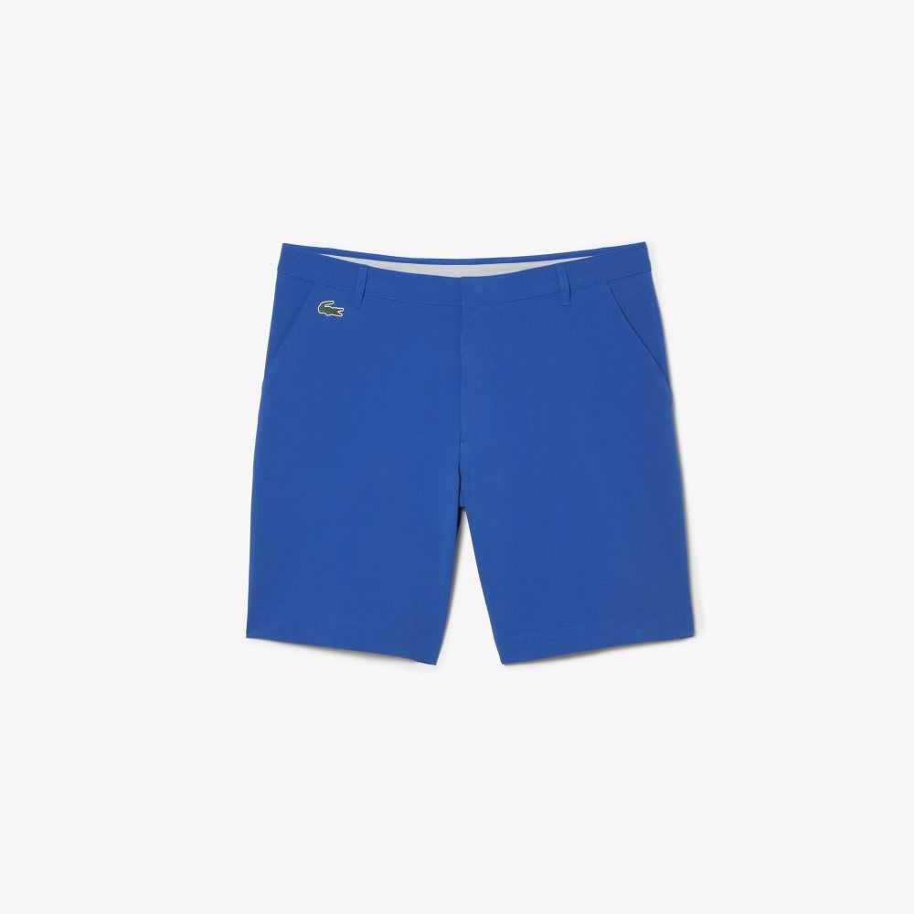 Lacoste SPORT Lette Stretch Golf Blå | 4975-CFHBN