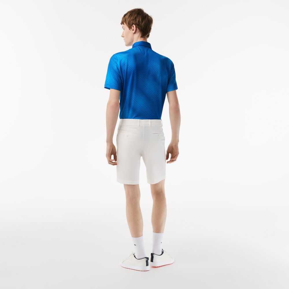 Lacoste SPORT Lette Stretch Golf Hvite | 0391-CBARV