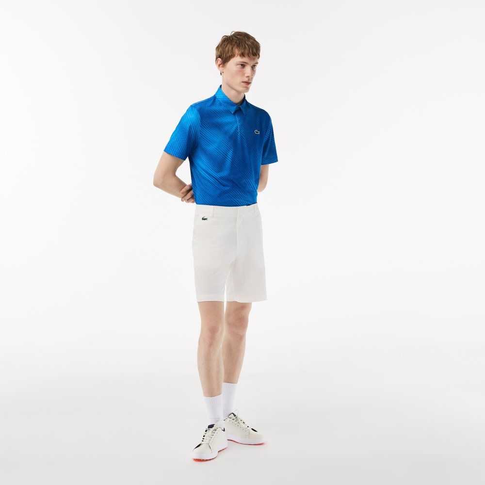 Lacoste SPORT Lette Stretch Golf Hvite | 0391-CBARV