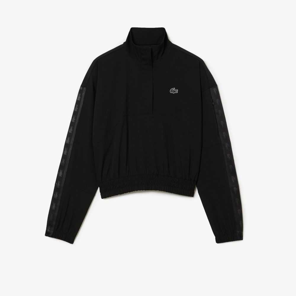 Lacoste SPORT Loose Fit Track Svarte | 3170-GOPRH