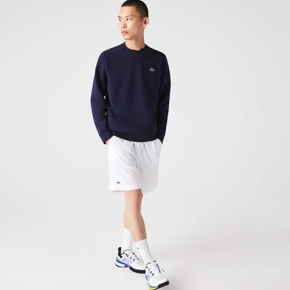 Lacoste SPORT Mesh Panels Marineblå Blå | 2503-ZGHJW