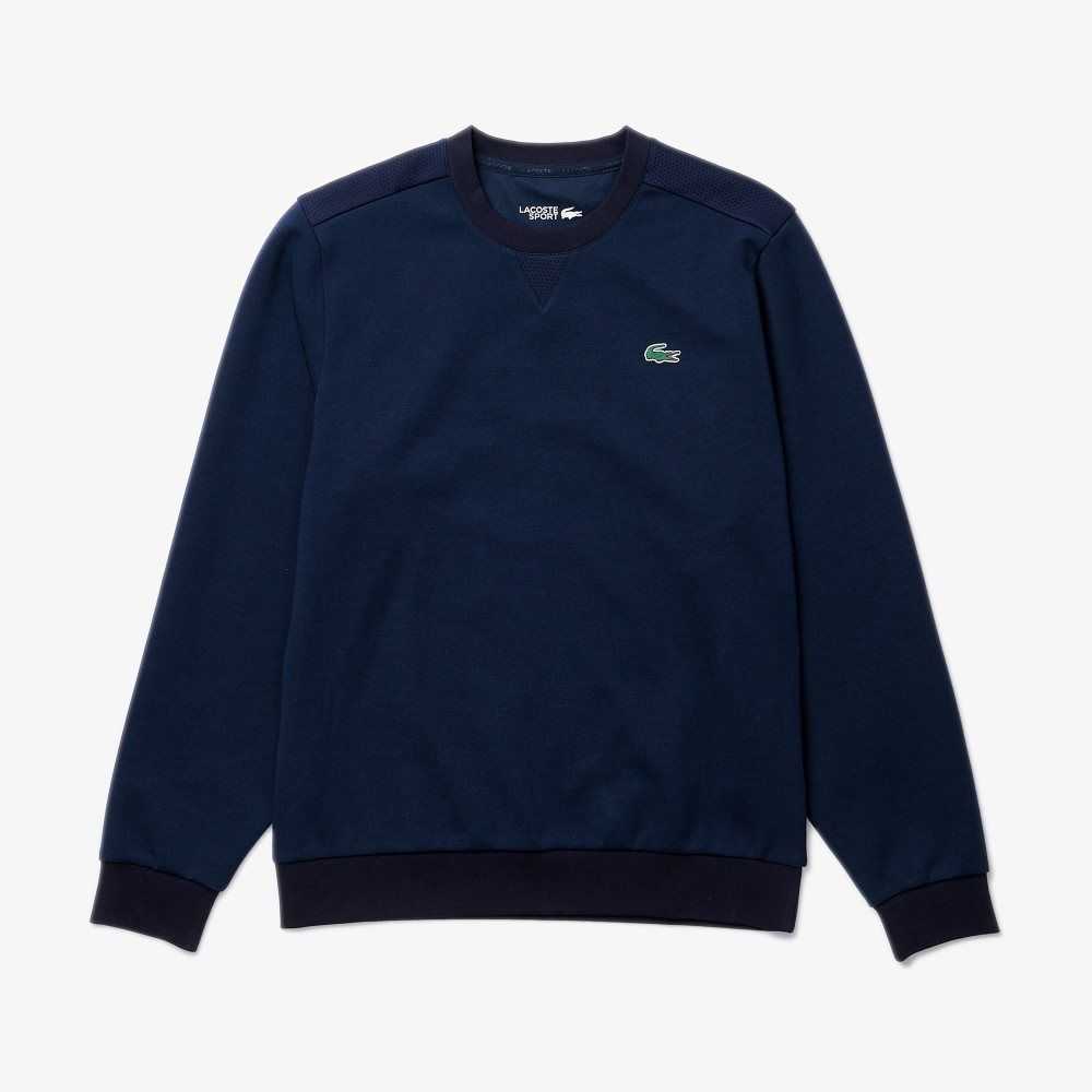 Lacoste SPORT Mesh Panels Marineblå Blå | 2503-ZGHJW