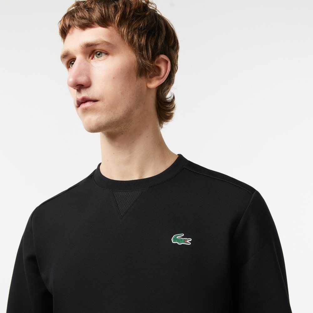 Lacoste SPORT Mesh Panels Svarte | 6253-QRCYD