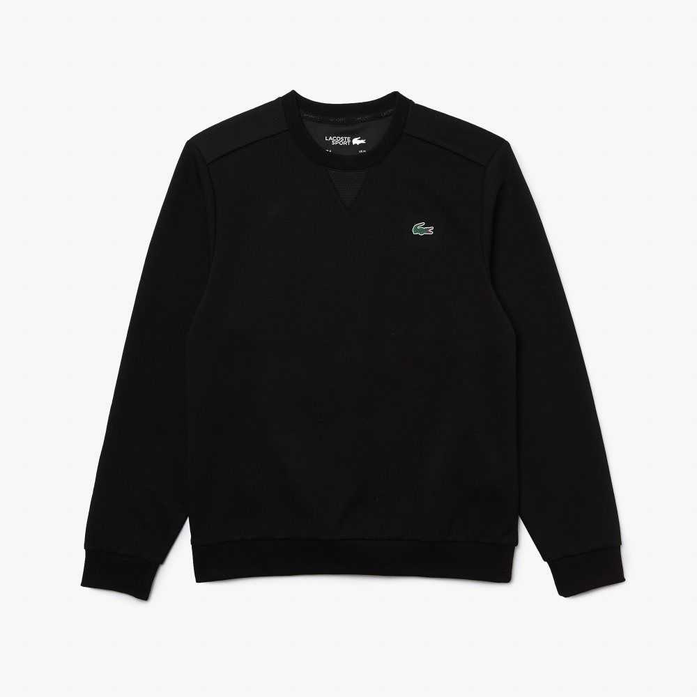 Lacoste SPORT Mesh Panels Svarte | 6253-QRCYD