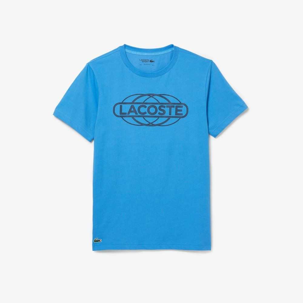 Lacoste SPORT Organic Jersey Blå | 6073-SIMPJ