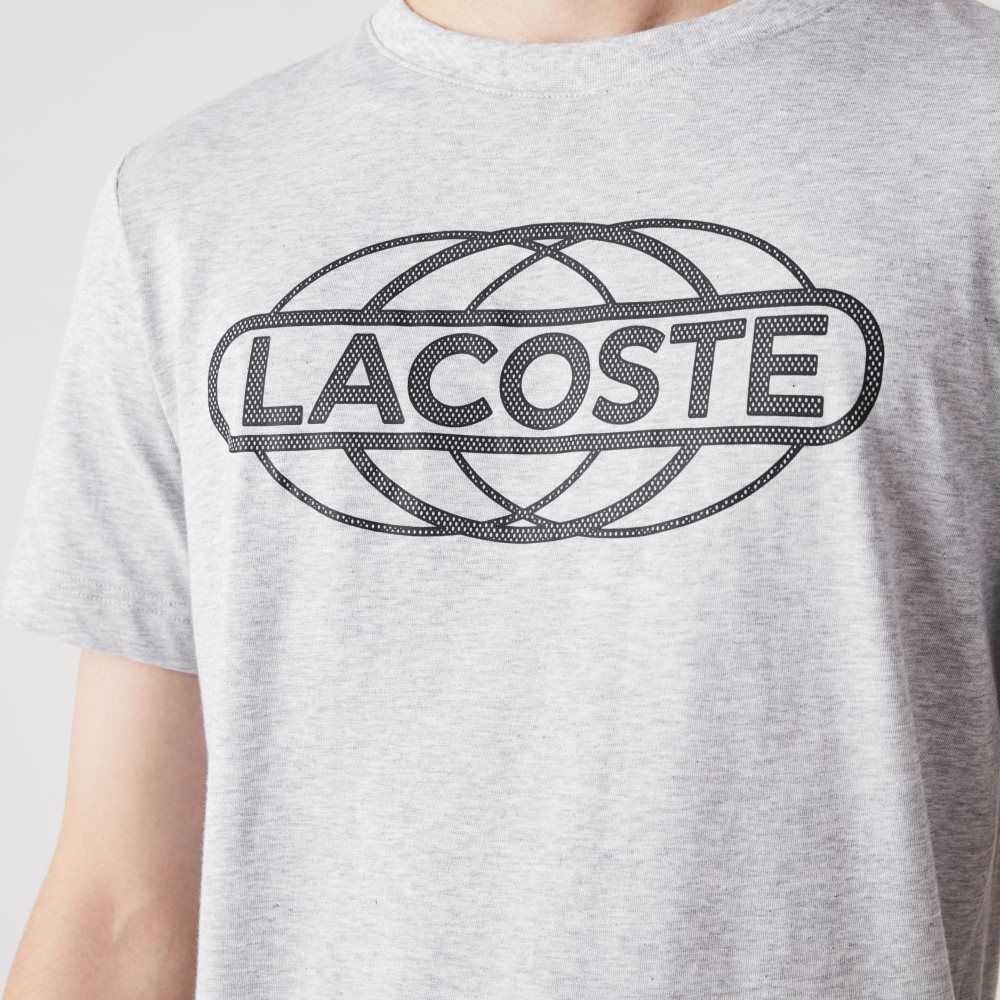 Lacoste SPORT Organic Jersey Grå | 9516-WJFPD