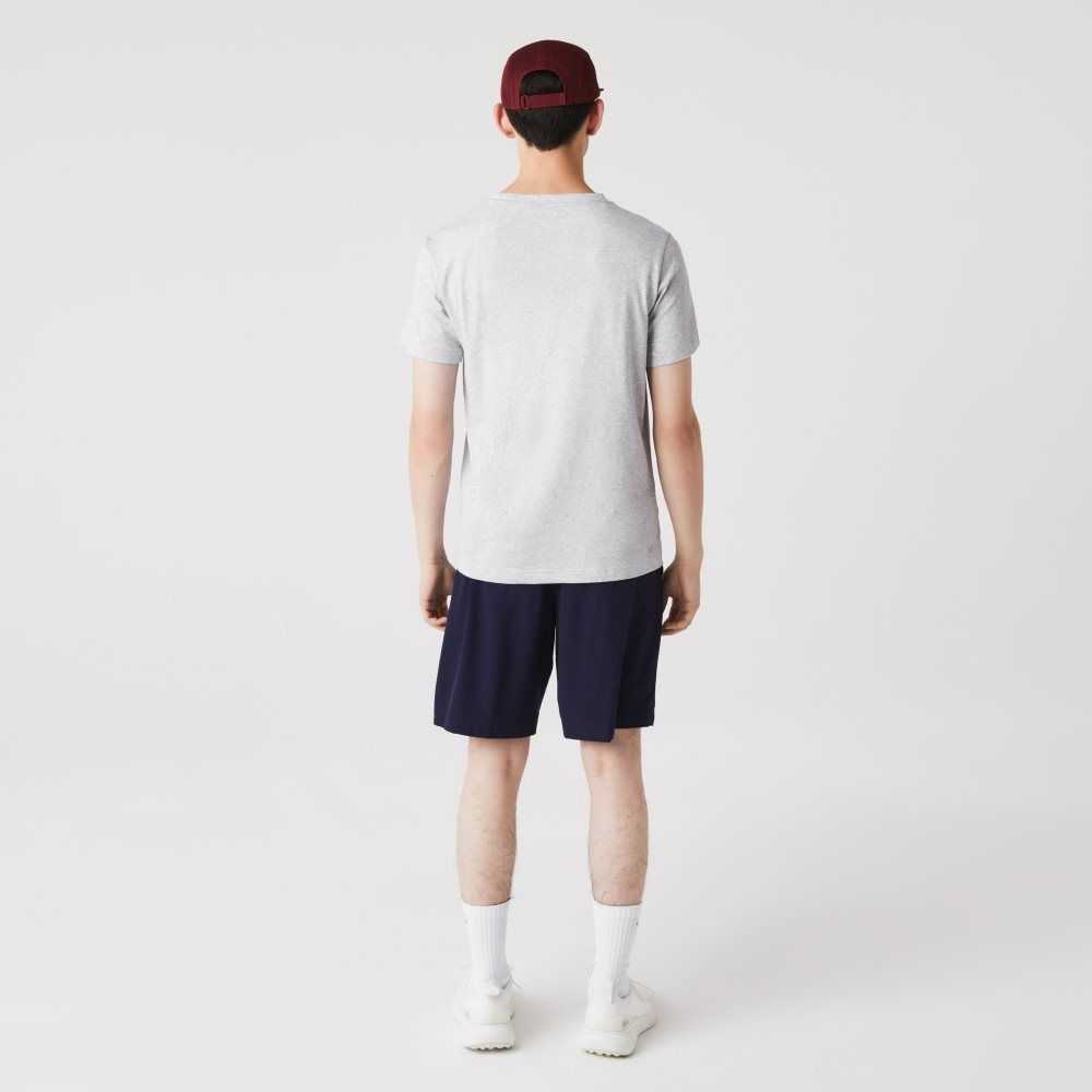 Lacoste SPORT Organic Jersey Grå | 9516-WJFPD