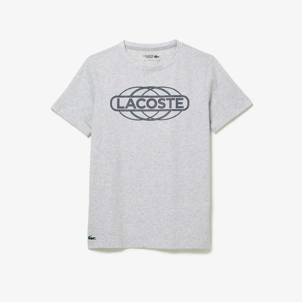 Lacoste SPORT Organic Jersey Grå | 9516-WJFPD