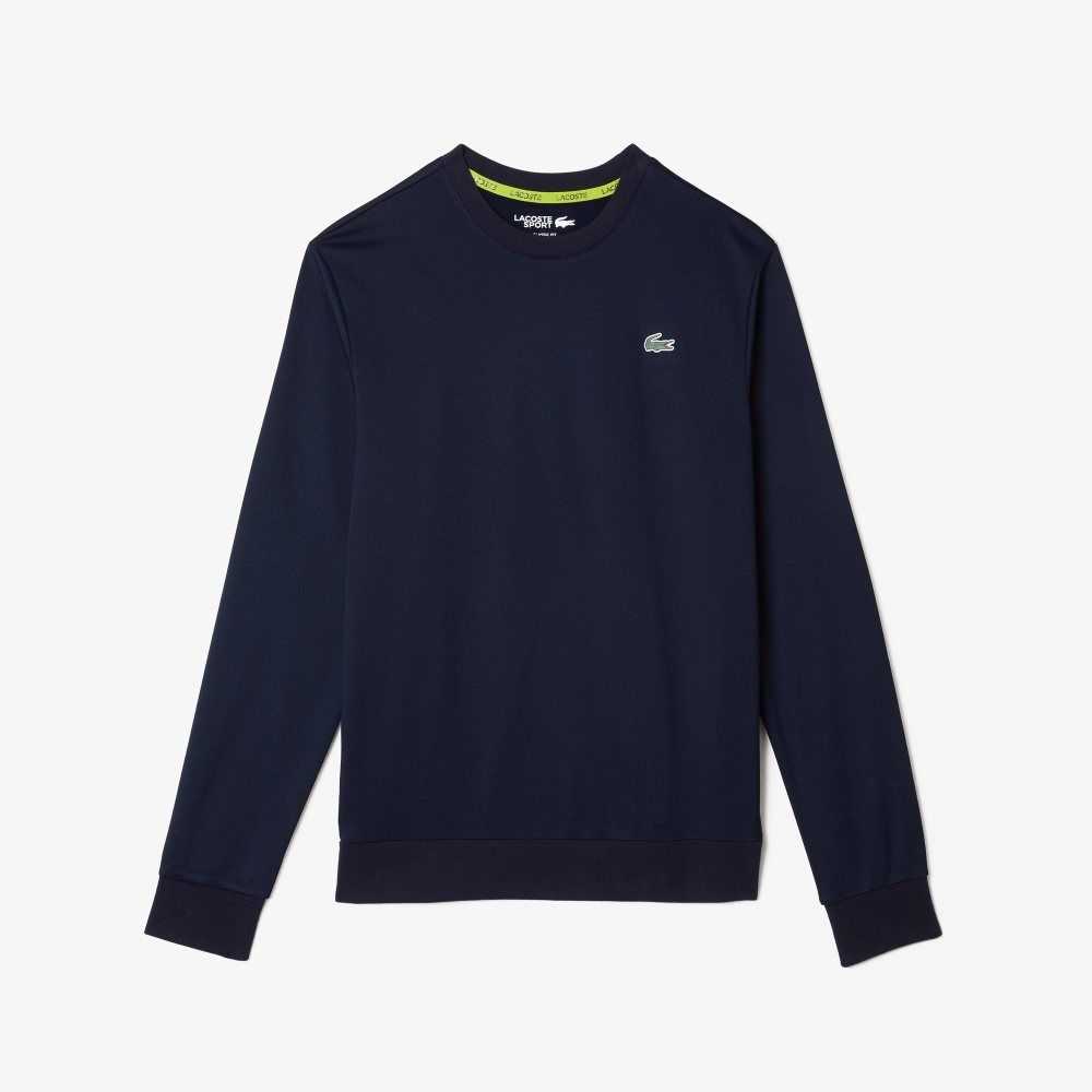 Lacoste SPORT Printed Tennis Marineblå Blå | 7386-VOBAR