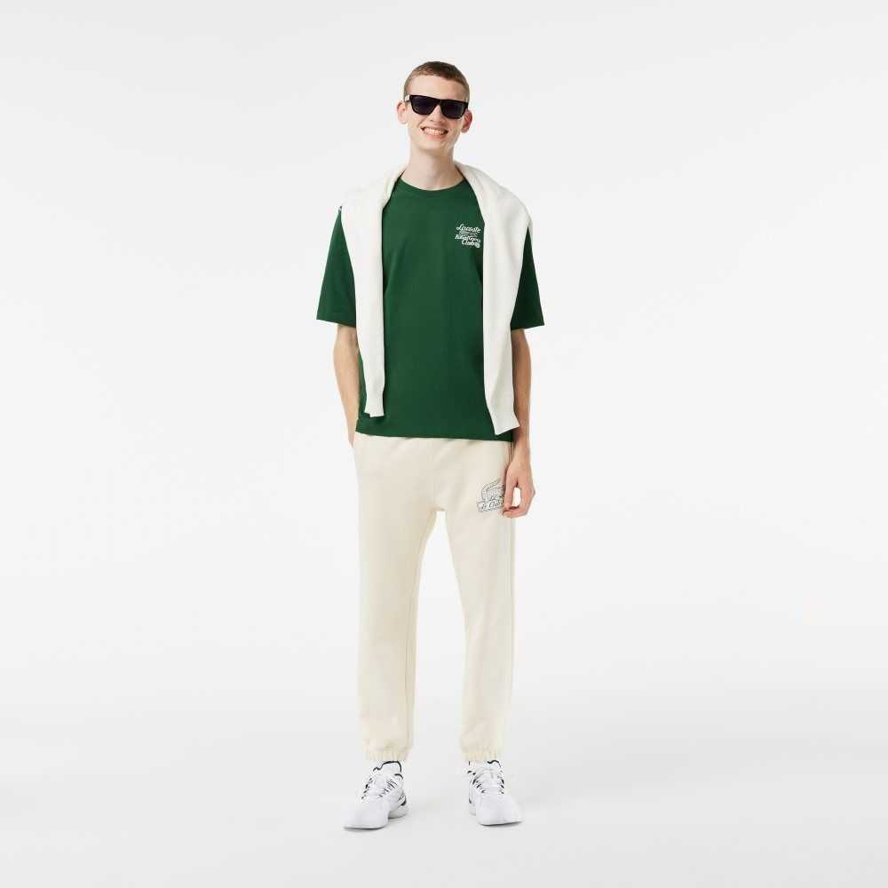 Lacoste SPORT Roland Garros Edition Chunky Jersey Grønn | 7268-DSTLO