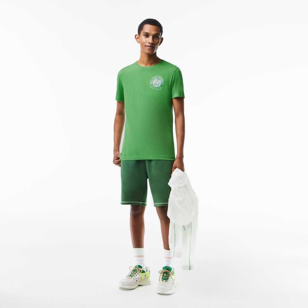 Lacoste SPORT Roland Garros Edition Logo Grønn | 4273-LSDTO