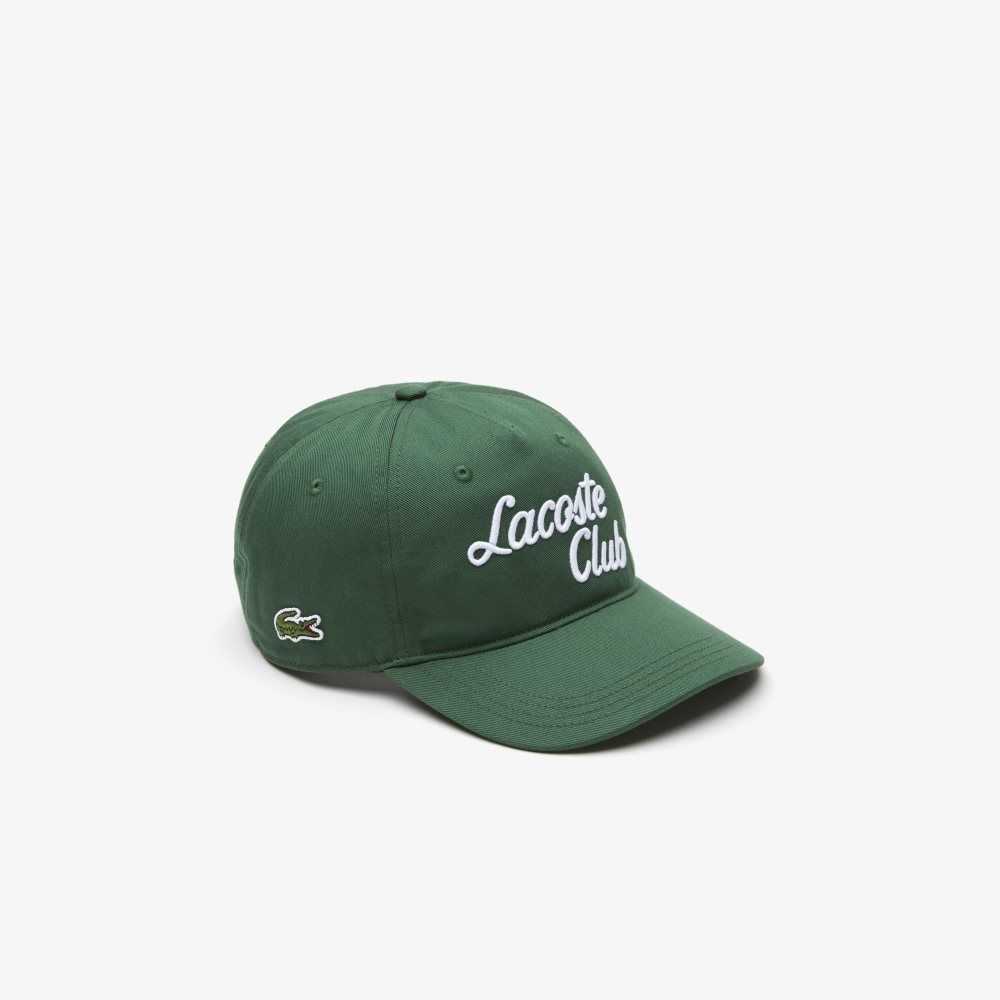 Lacoste SPORT Roland Garros Edition Twill Grønn | 4568-YLKEJ