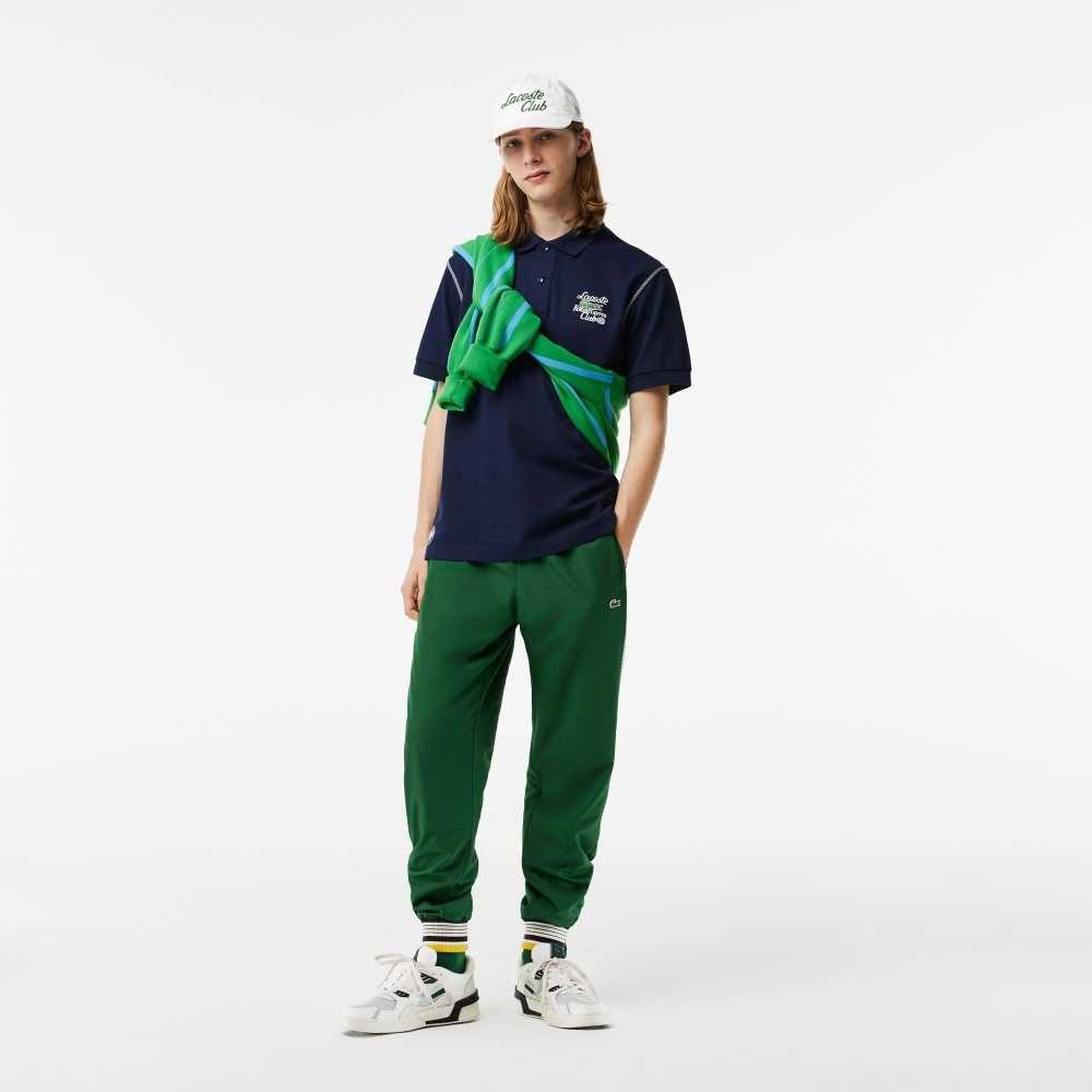 Lacoste SPORT Roland Garros Edition Twill Hvite | 9258-UBMFD