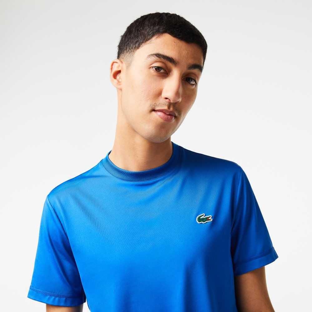 Lacoste SPORT Slim Fit Stretch Jersey Blå | 7935-WPURD