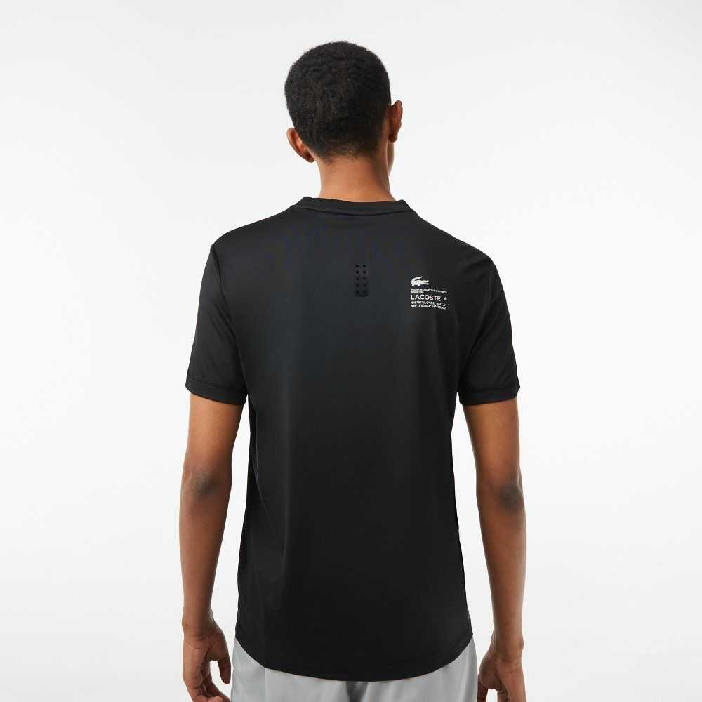 Lacoste SPORT Slim Fit Stretch Jersey Svarte | 9460-NIRUO