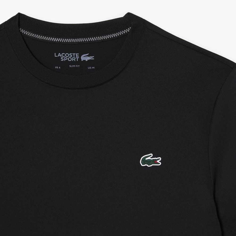 Lacoste SPORT Slim Fit Stretch Jersey Svarte | 9460-NIRUO