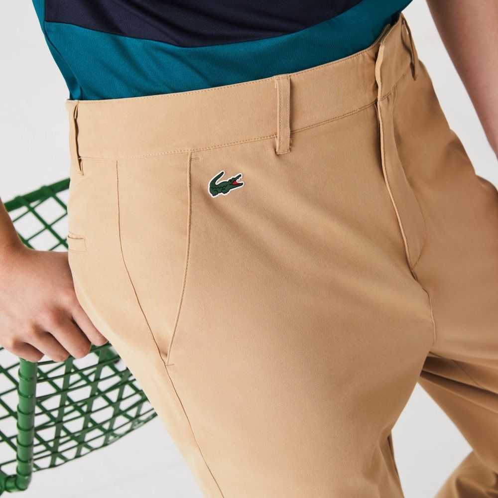 Lacoste SPORT Stretch Golf Chinos Beige | 3206-GFVMS