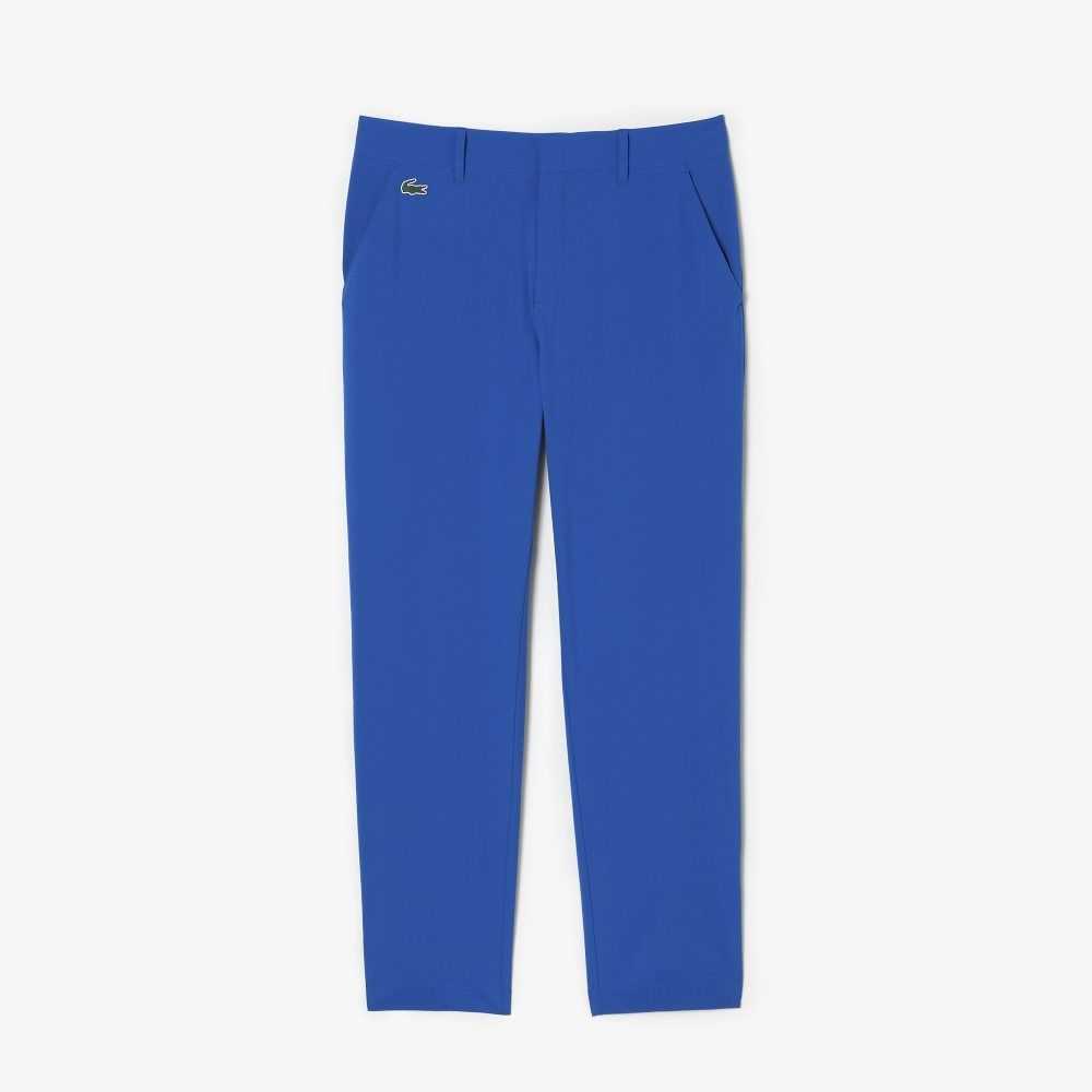 Lacoste SPORT Stretch Golf Chinos Blå | 8490-NWGQK