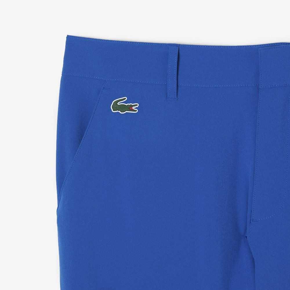 Lacoste SPORT Stretch Golf Chinos Blå | 8490-NWGQK