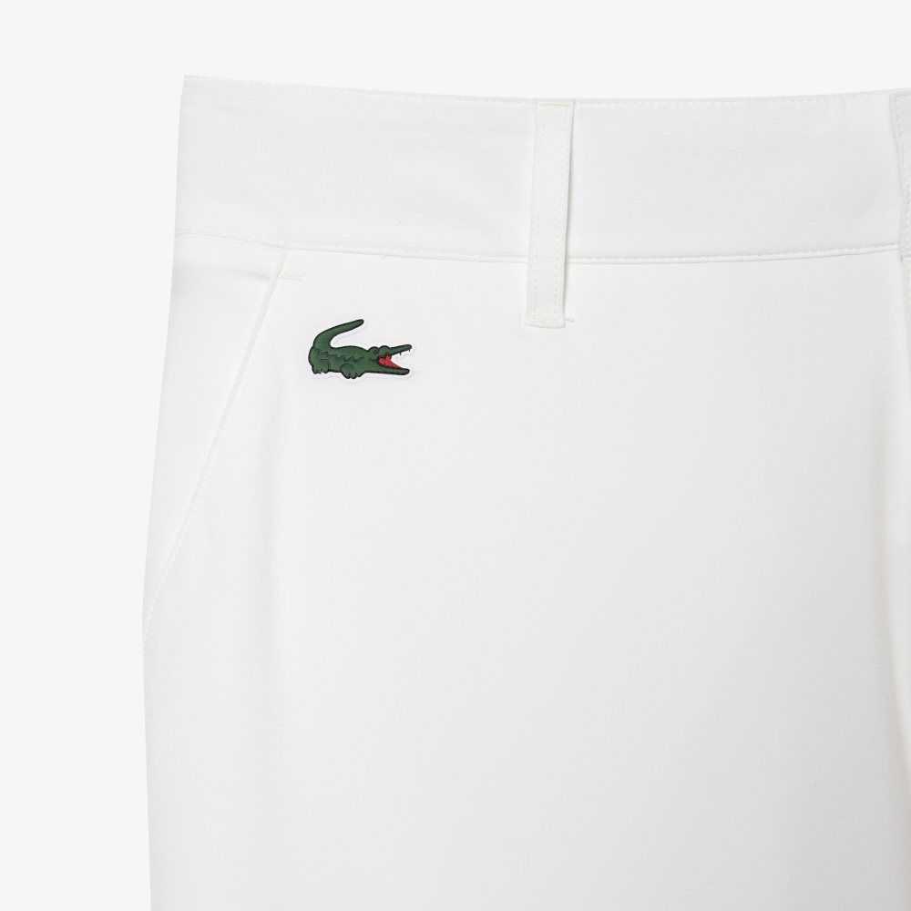 Lacoste SPORT Stretch Golf Chinos Hvite | 8901-FNITV