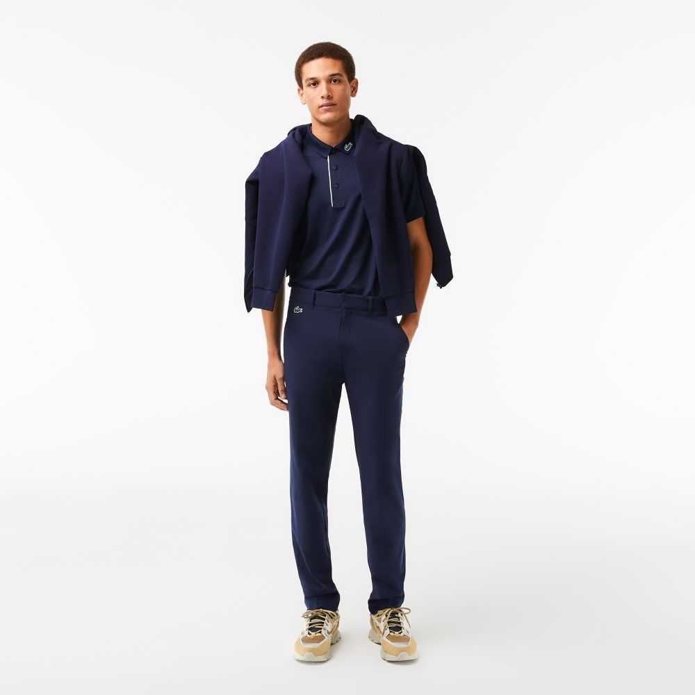 Lacoste SPORT Stretch Golf Chinos Marineblå Blå | 2304-YBECP