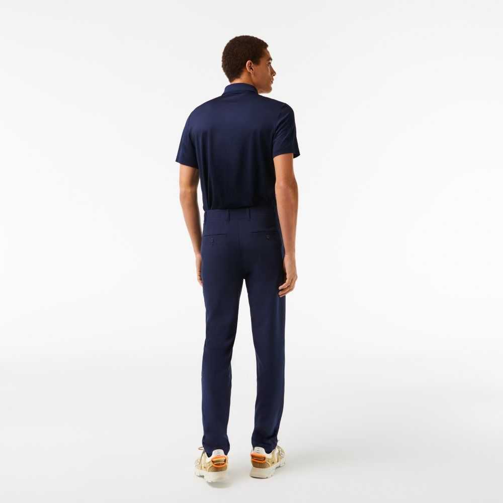 Lacoste SPORT Stretch Golf Chinos Marineblå Blå | 2304-YBECP