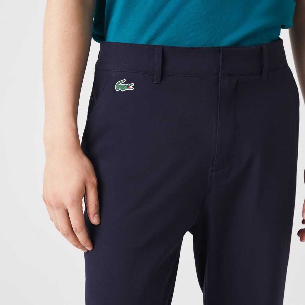 Lacoste SPORT Stretch Golf Chinos Marineblå Blå | 2304-YBECP