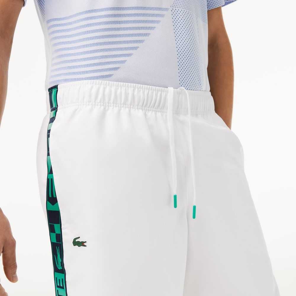 Lacoste SPORT Taffeta Tennis Hvite | 5346-CNMTO