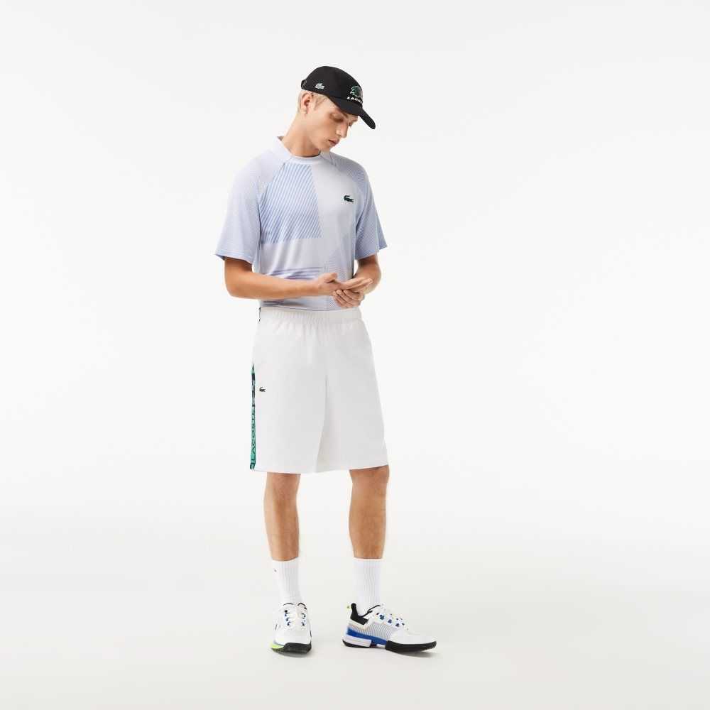 Lacoste SPORT Taffeta Tennis Hvite | 5346-CNMTO