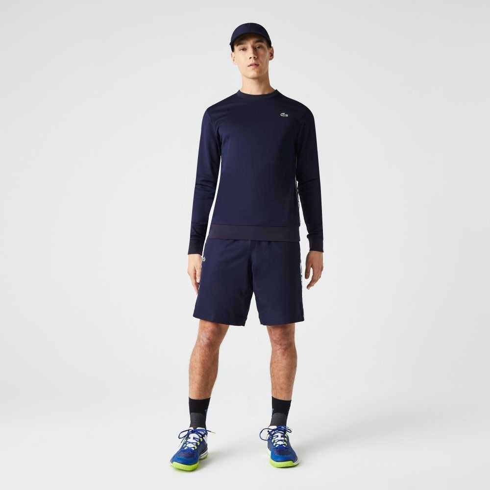 Lacoste SPORT Taffeta Tennis Marineblå Blå | 8602-NGHPE