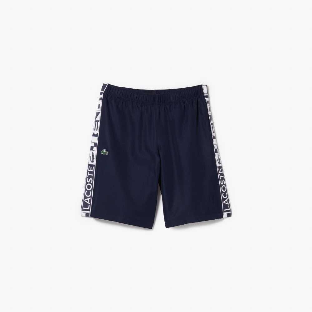 Lacoste SPORT Taffeta Tennis Marineblå Blå | 8602-NGHPE