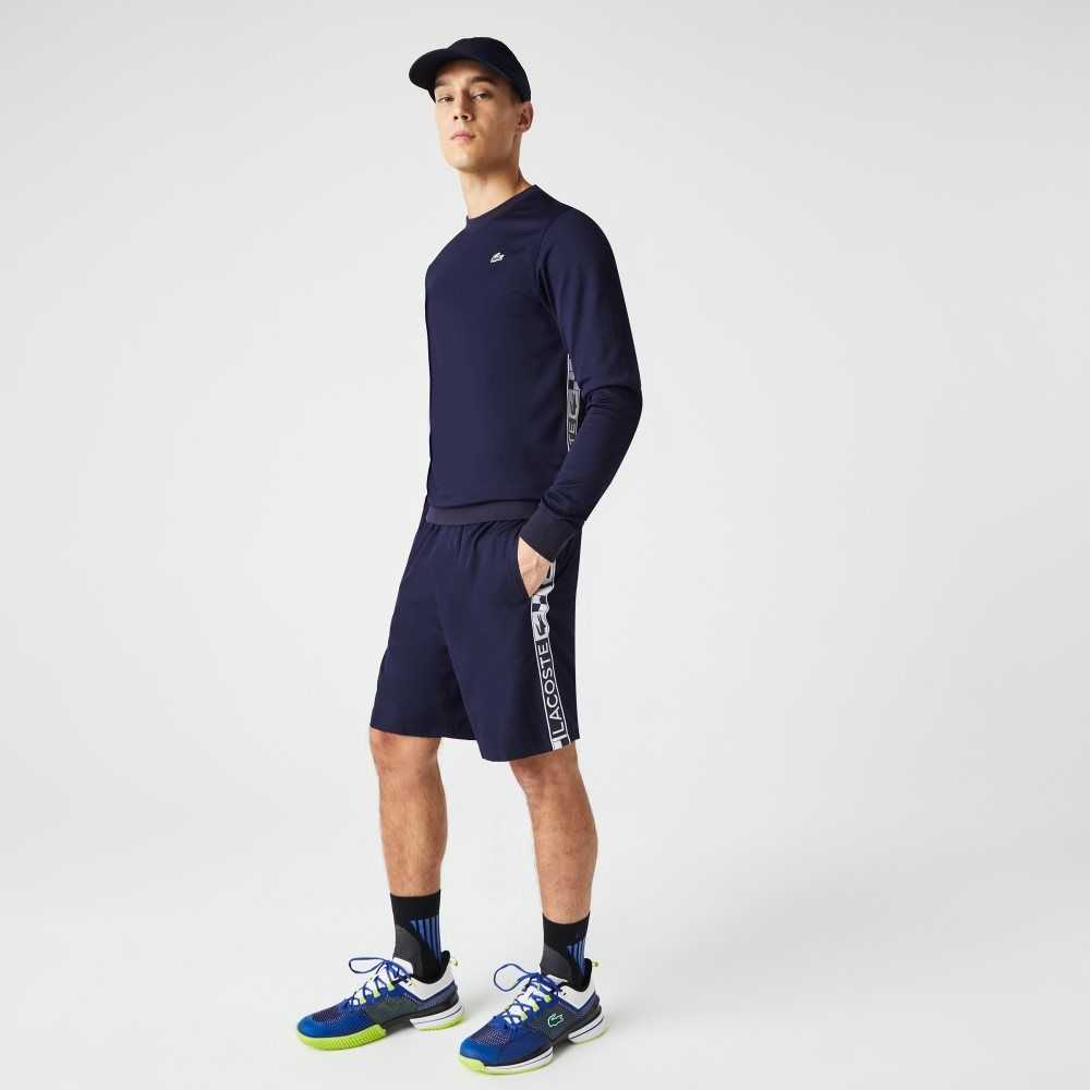 Lacoste SPORT Taffeta Tennis Marineblå Blå | 8602-NGHPE