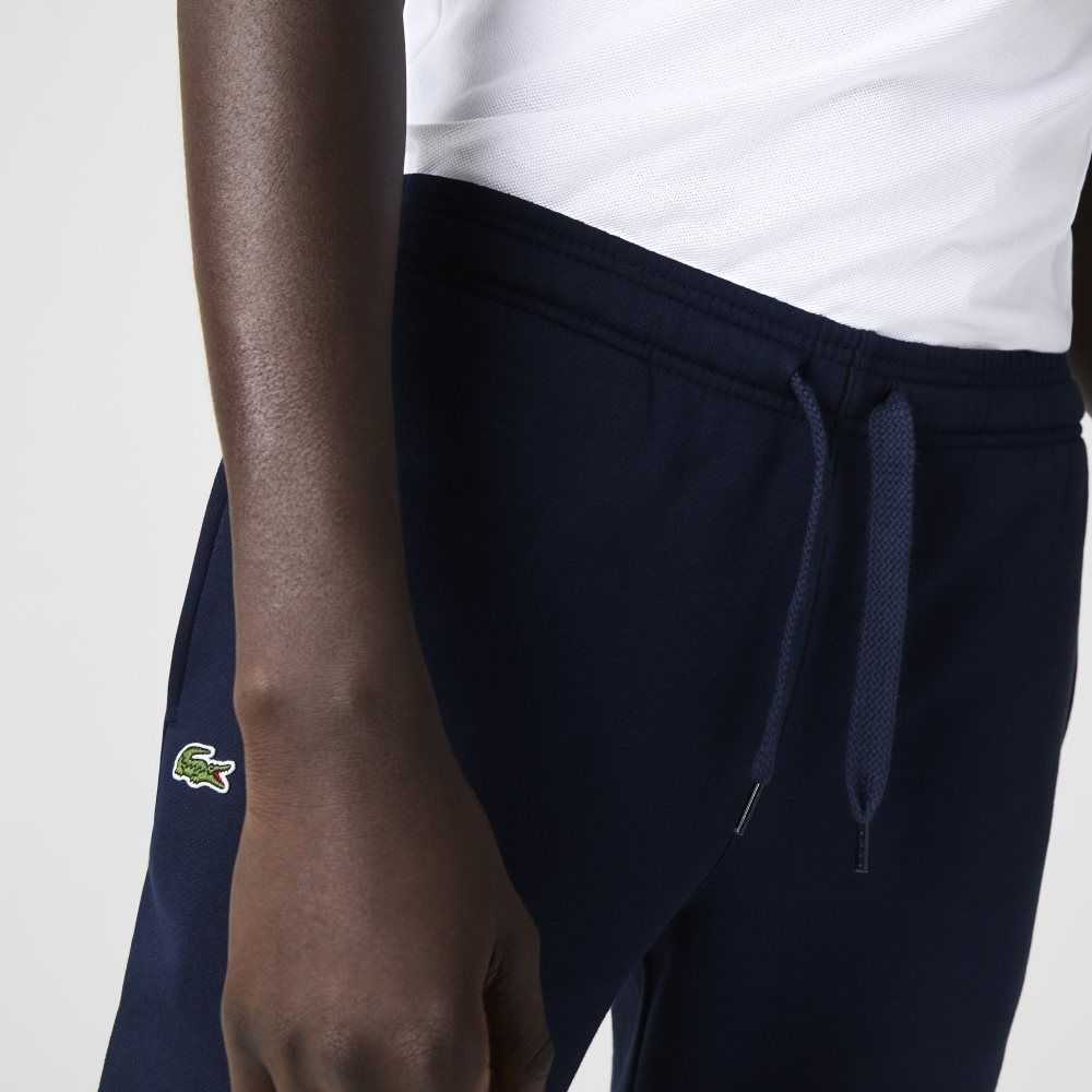 Lacoste SPORT Tennis Fleece Marineblå Blå | 4917-OJDWU