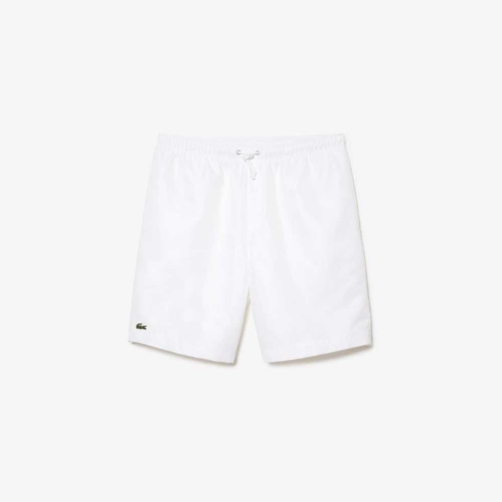 Lacoste SPORT Tennis Solid Diamond Weave Hvite | 7538-AYIFD