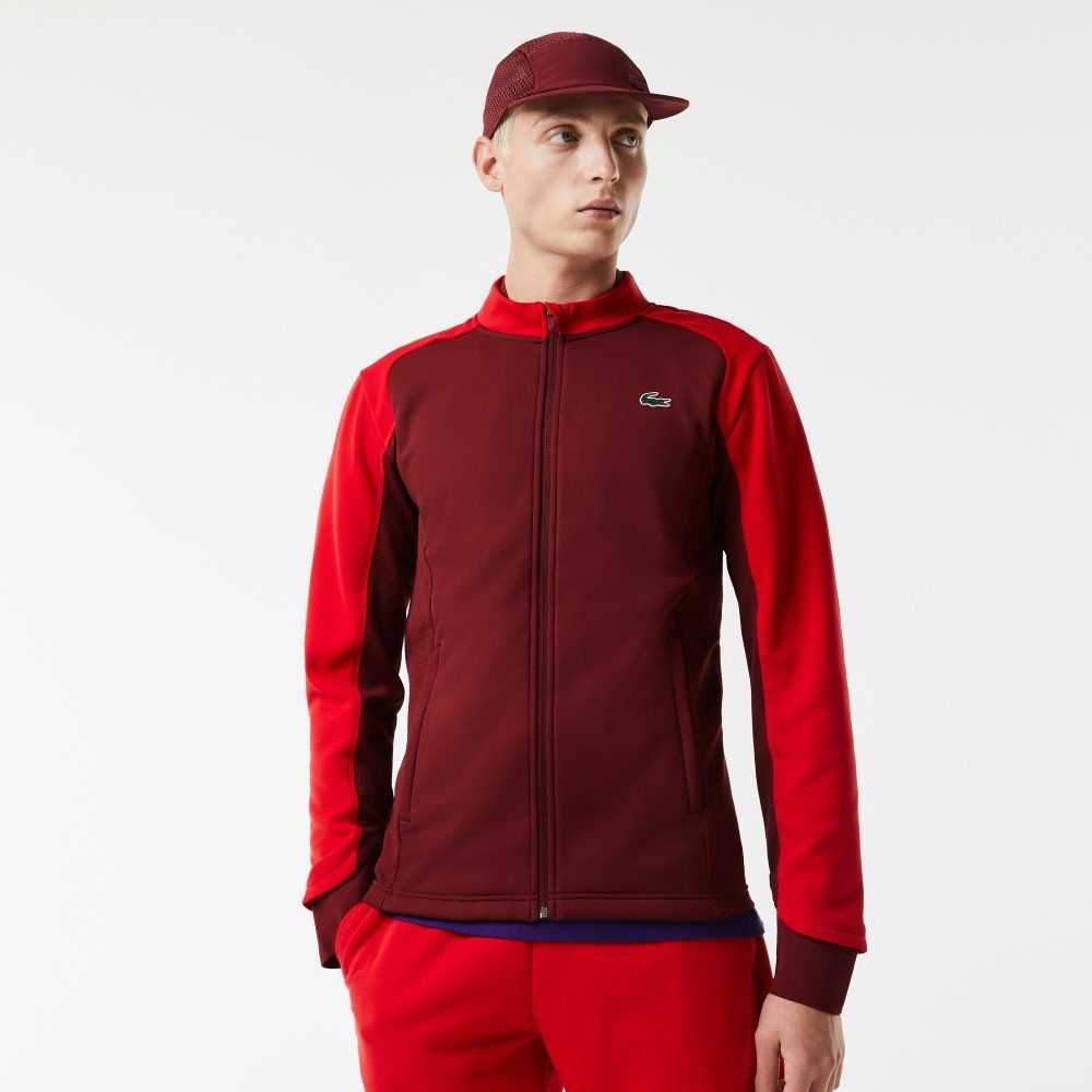 Lacoste SPORT Thermal Golf Jacket Burgunder Rød | 8427-BPJCZ