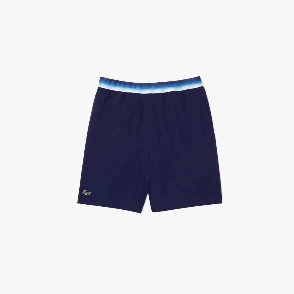 Lacoste SPORT x Novak Djokovic Light Stretch Blå | 1052-JPFTM