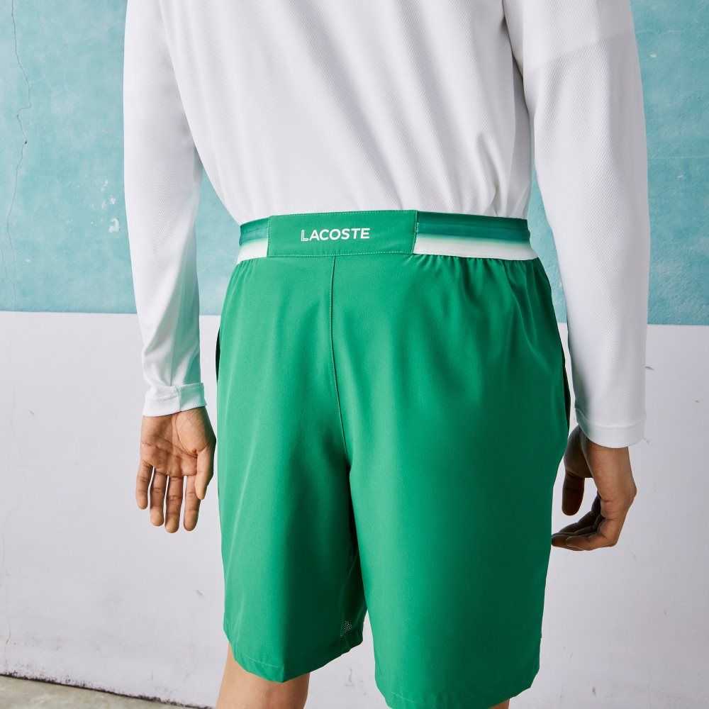 Lacoste SPORT x Novak Djokovic Light Stretch Grønn | 7293-DJAUH